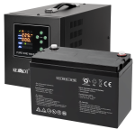 Zasilacz awaryjny UPS Sinus PRO2000 1200W + akumulator 100Ah - ZESTAW - Ewentualny zwrot lub wymiana na nasz koszt !