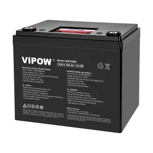 Akumulator LiFePO4 100Ah z BMS  Marka: Vipow Kod produktu: BAT0496 Kod EAN: 5901890120289