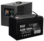 Zasilacz awaryjny UPS Sinus 1000VA 700W + akumulator 100Ah - ZESTAW. NOWOŚĆ !