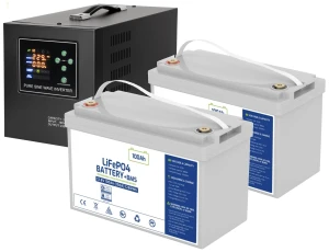 Zasilacz awaryjny UPS Sinus 1500VA 1050W + akumulator LiFePo4 200Ah SMART BLUETOOTH - ZESTAW na 15 LAT