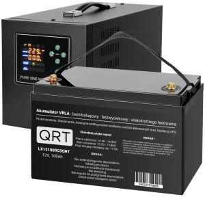 Zasilacz awaryjny UPS Sinus 2200VA 1600W + akumulator 100Ah - ZESTAW. NOWOŚĆ !