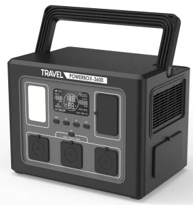 Przenośna stacja zasilania VOLT POLSKA TRAVEL POWERBOX 3600 (1800W) 1024Wh